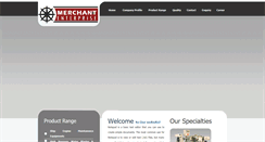 Desktop Screenshot of merchant-enterprise.com
